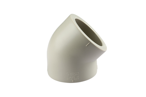 竞秀PPH45°弯头(DIN)